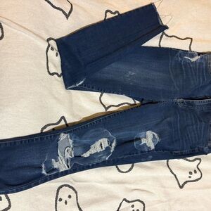 SO Blue Denim Leggings